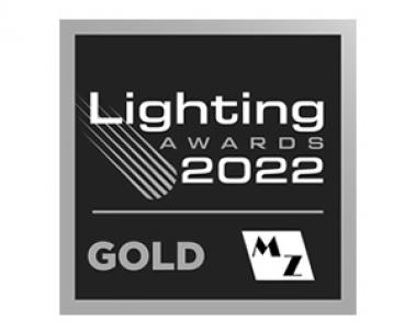 Gold award for MZ in "Lighting awards 2022"